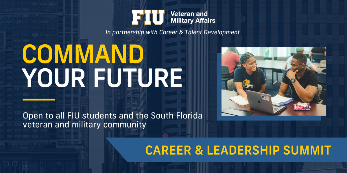 Mark Pinilla Speaks @ FIU – Command Your Future: Career & Leadership Summit