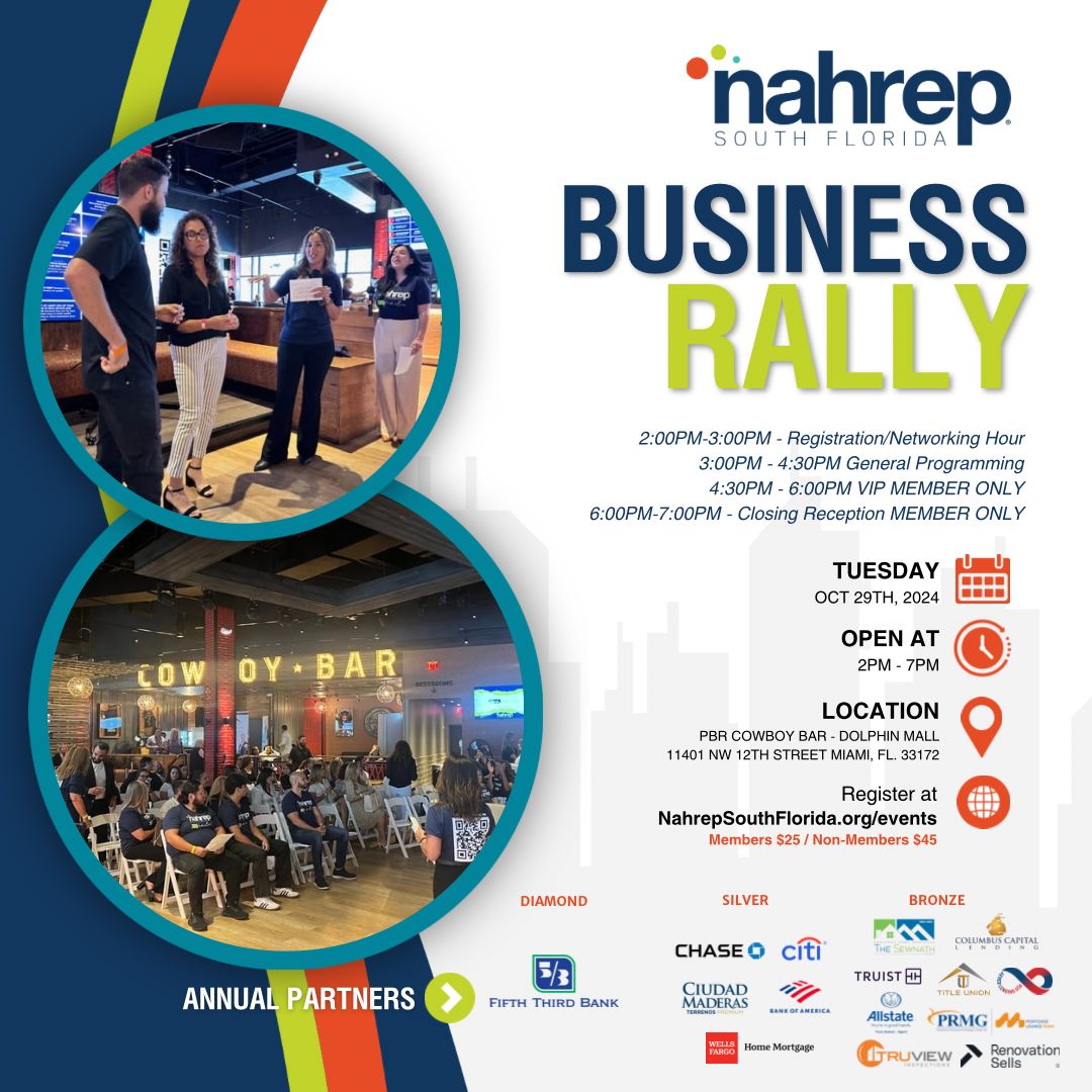 NAHREP South Florida Business Rally – October 29, 2024