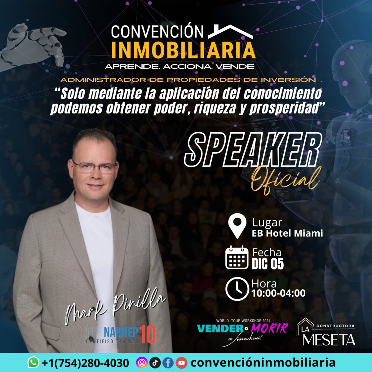 Mark Pinilla Speaks @ Convención Inmobiliaria