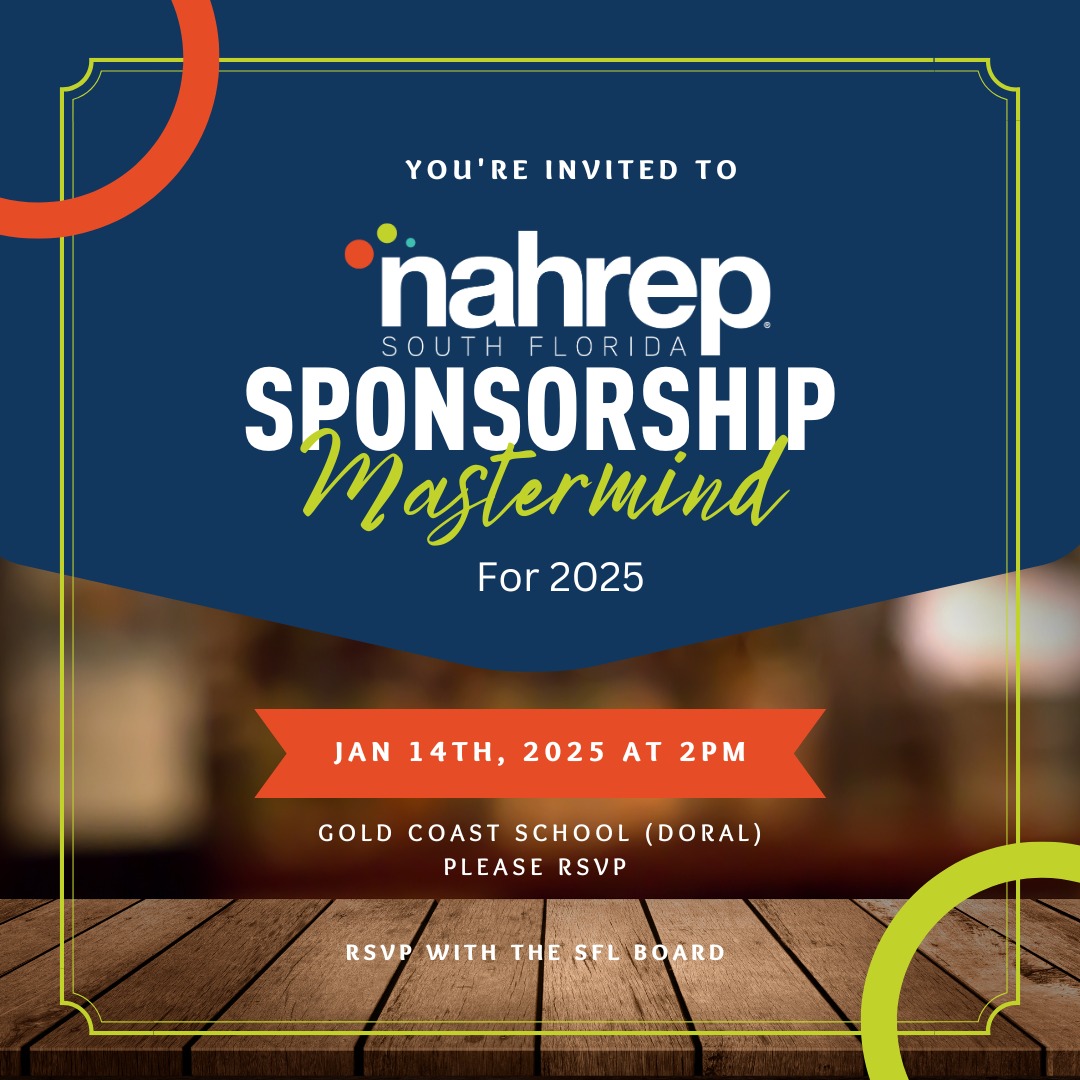 NAHREP Sponsorship Mastermind 2025